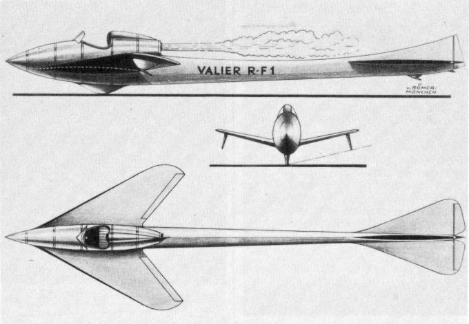 Проекты ракетных самолётов Макса Валье