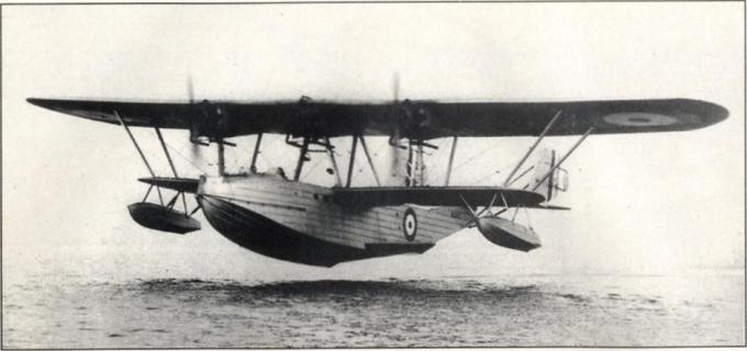 Опытная летающая лодка Saunders-Roe A.7 Severn. Великобритания
