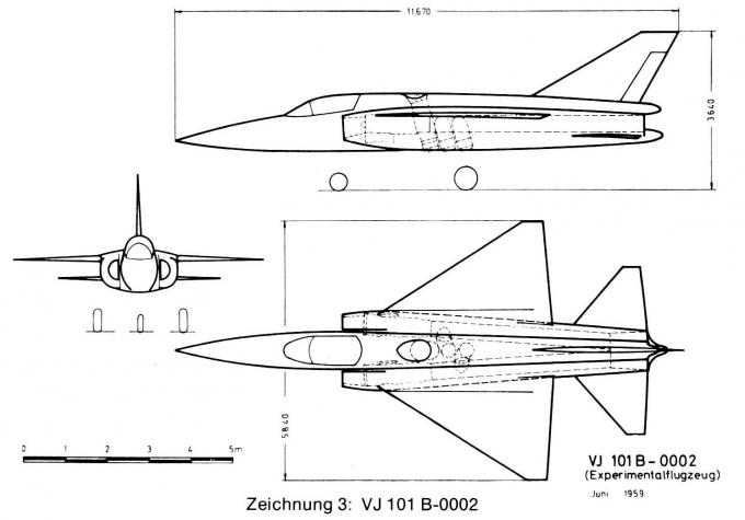 Экспериментальный истребитель с ВВП Versuchs-Jäger VJ 101. Германия. Часть 1