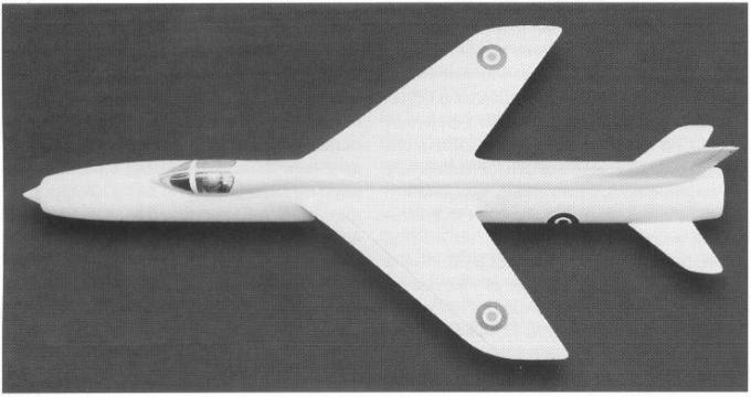 Высокоскоростные исследовательские самолеты 1952-62 годов. Проект экспериментального самолета Vickers (Supermarine) Type 553