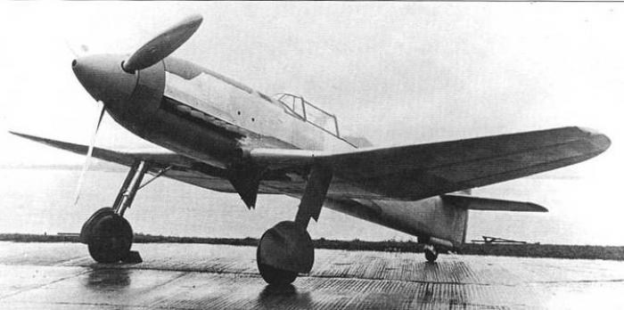Фотография первого прототипа Не-100VI, сделанная на аэродроме Росток-Мариенех, на берегу реки Варнов, в 1938 году.