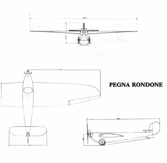 Сверхлегкие самолеты “Rondine” и “Rondone”. Италия