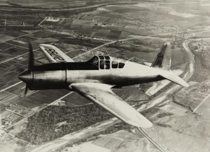 Закапотированные. Опытные истребители Curtiss XP-42, Vultee P-66 Vanguard и Seversky AP-4 Lancer. США