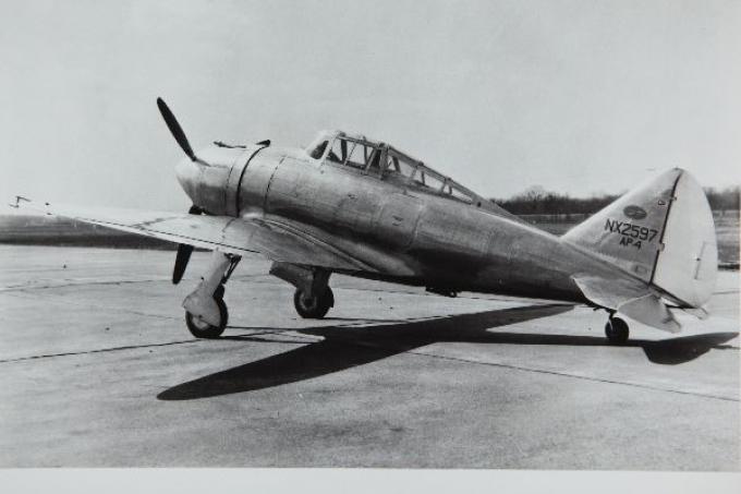 Закапотированные. Опытные истребители Curtiss XP-42, Vultee P-66 Vanguard и Seversky AP-4 Lancer. США