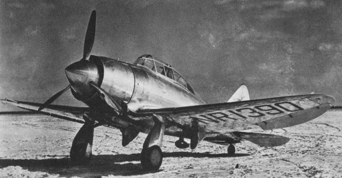 Закапотированные. Опытные истребители Curtiss XP-42, Vultee P-66 Vanguard и Seversky AP-4 Lancer. США