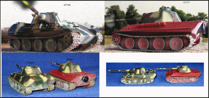 Проекты установки газотурбинных двигателей на танки в Германии 1943-1945.
