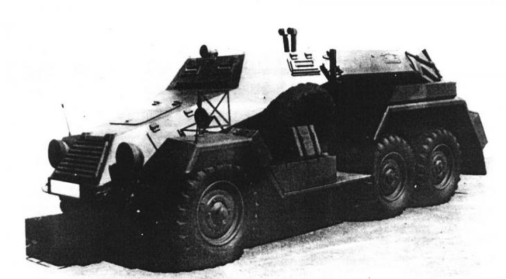 Неизвестный немецкий колёсный БТР - Sd.Kfz.247