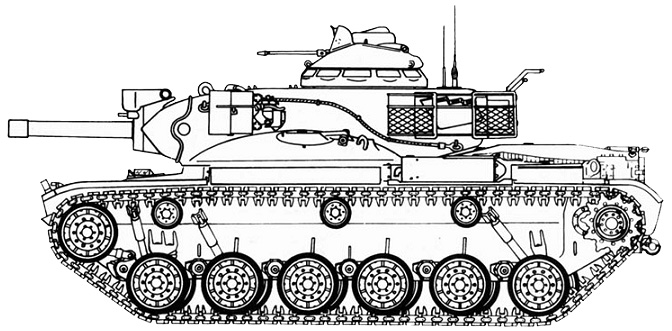 Танк M60A2. США. Прообраз идеального танка для городского боя.