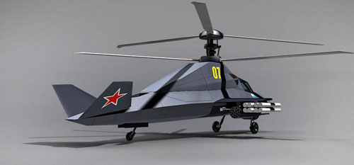 Вертолет Ка-58 : миф или перспективная разработка?