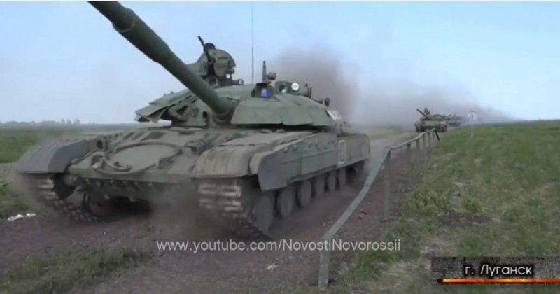 Украина возвращает в строй танк Т-80Б