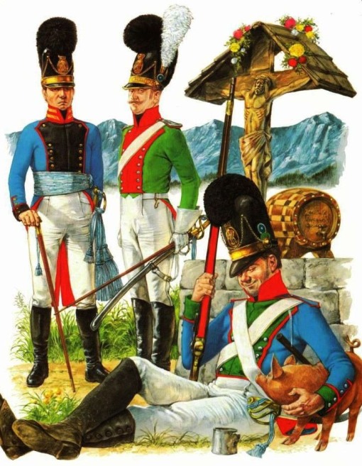 1812 год. Баварцы Наполеона