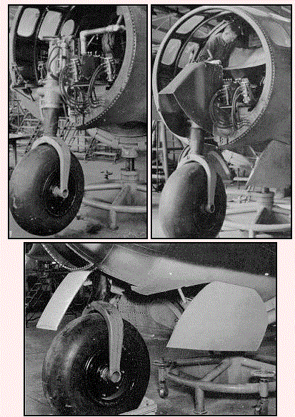 Шасси Messerschmitt Me-264 Amerika