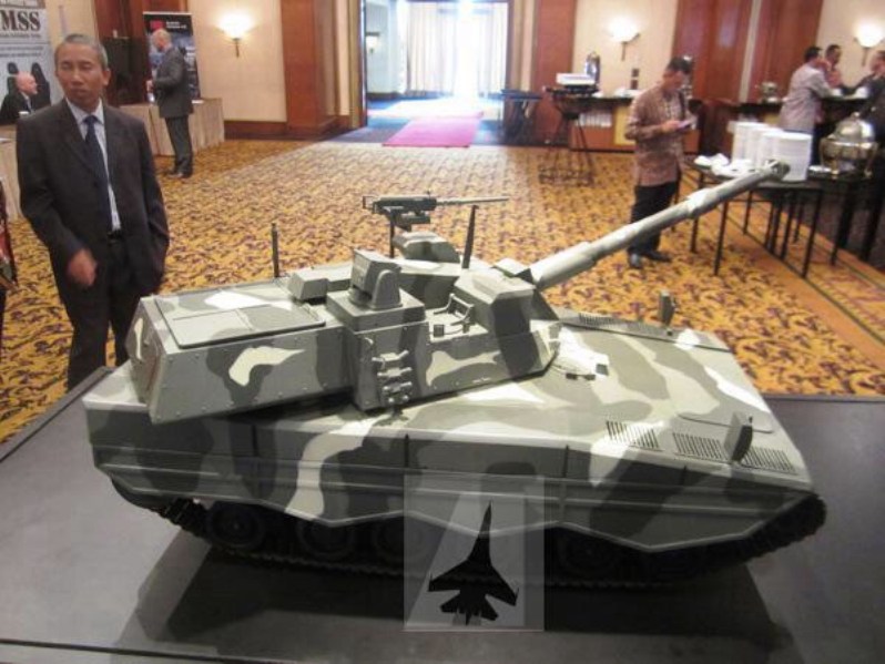 Индонезия будет производить танки собственной конструкции