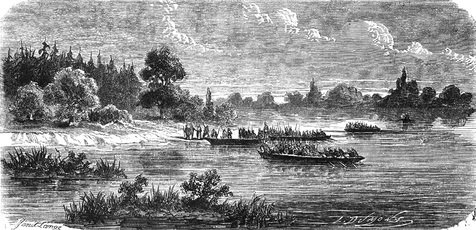 Polish_volunteers_crossing_San_River