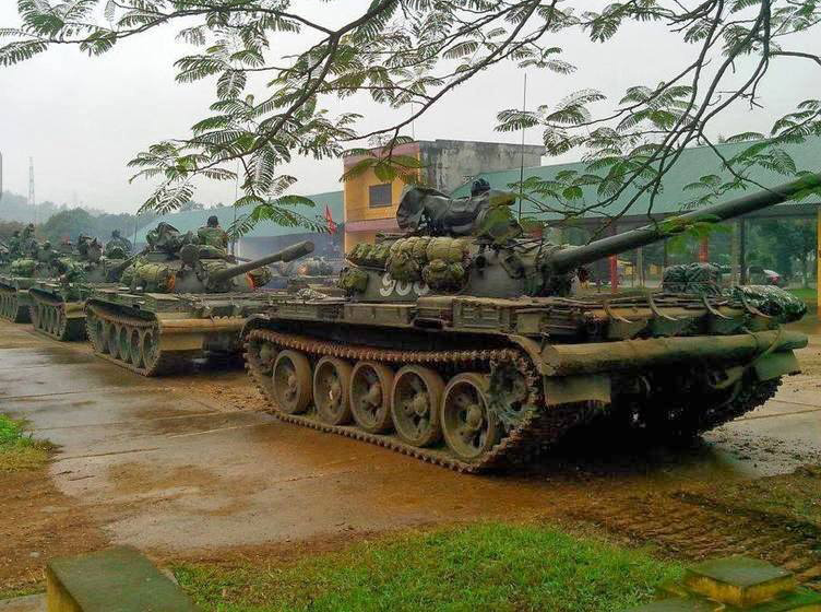 Танки Т-54/55 во Вьетнаме ещё послужат