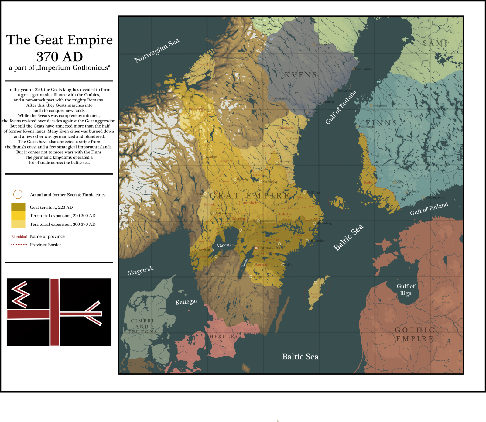 Образование Большой Гётландии