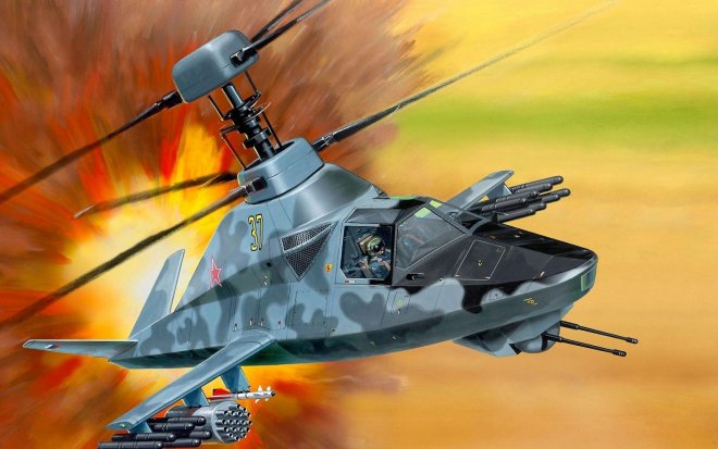 Вертолет Ка-58 : миф или перспективная разработка?