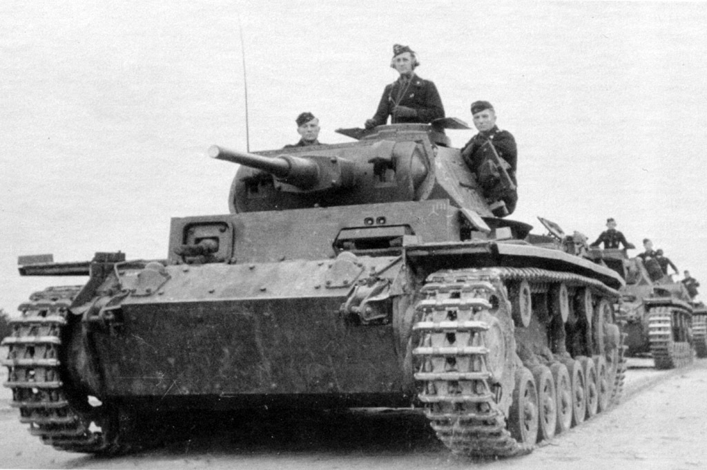 Tauchpanzer III Ausf.H из состава 4-й танковой дивизии