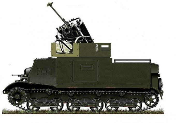 Универсальный мобилизационный лёгкий танк.
