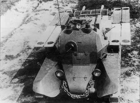 Командирский танк КБТ-7. СССР