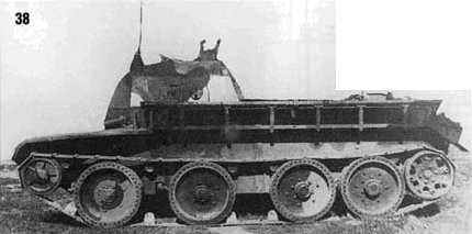 Командирский танк КБТ-7. СССР