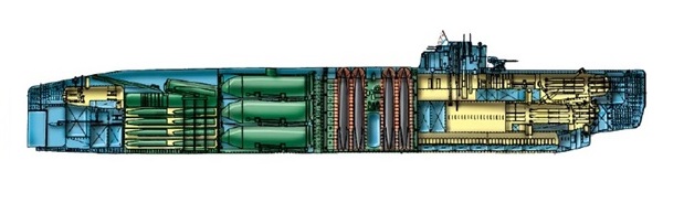 ПЛ проекта П2. Первый подводный ракетоносец СССР. 1949г.