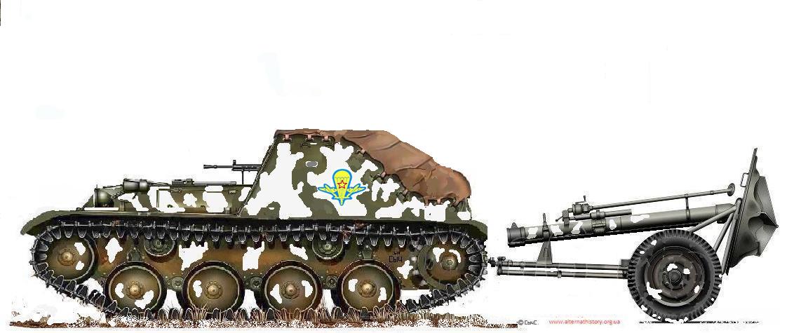 Альтернативная история ОСА-76 и боевые машин на ее базе.