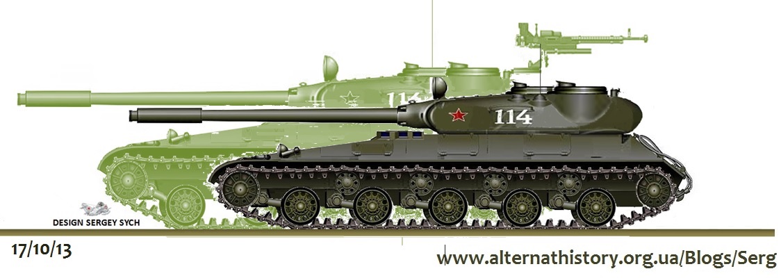 Средний танк Т-84. Проект П. Васильева. 1949 г.