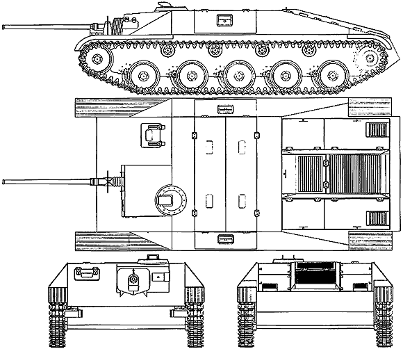 Хетцер по-русски. САУ СУ-ИТ-76 ( И13.76-СУ ). Проект НИИ-13. СССР. 1942 г.