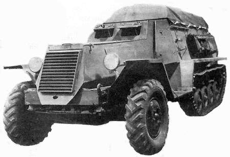 Броня и мобильность мотострелков. ЗиС Б-3. 1944г. Полугусичный БТР по советски.