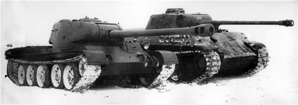 Большая дубина. Т-44 с 122 мм пушкой. СССР. 44-45г.
