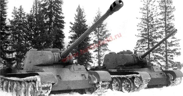 Большая дубина. Т-44 с 122 мм пушкой. СССР. 44-45г.