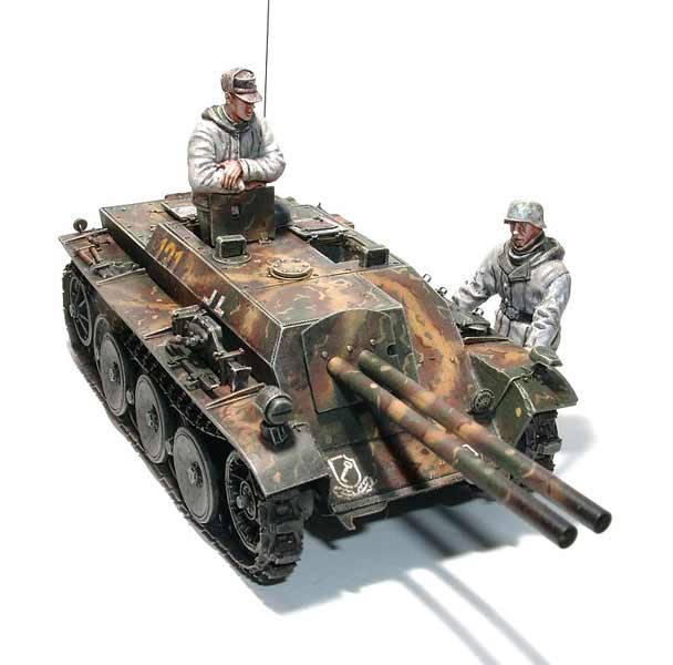 8-см противотанковое орудие 8Н63(8-cm PAW 600 aka PWK 8H 63) и САУ Kleinpanzerjäger “Rütscher”. Германия 1944-45г.