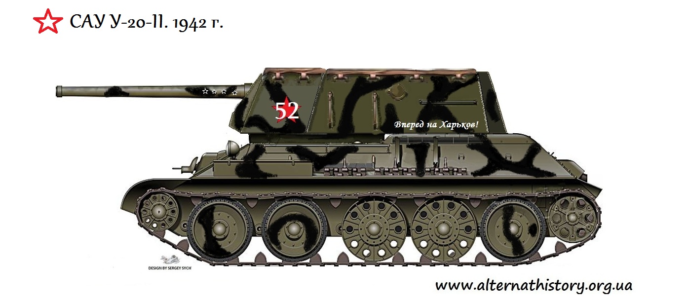 Рисунки САУ У-20-II.Проект.СССР. 1942 г.