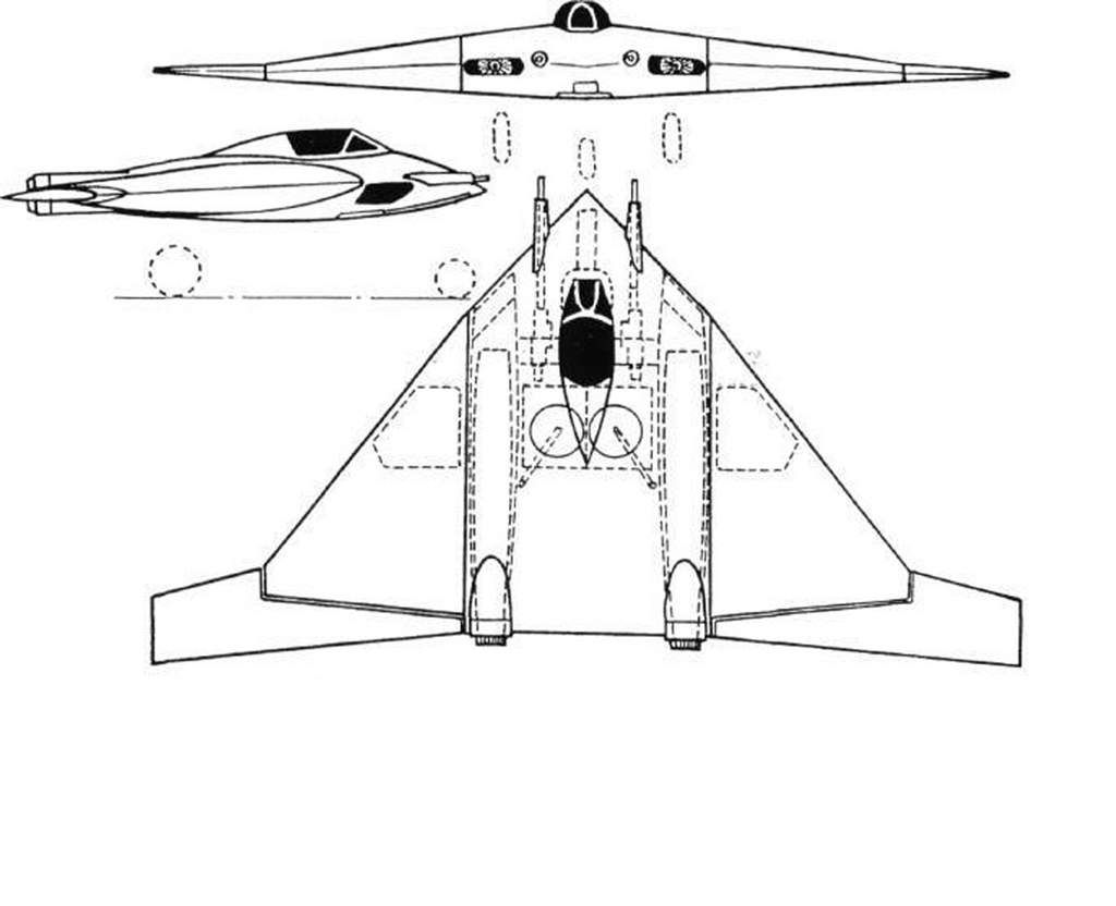 БИЧ-26. Сверхзвуковой истребитель. Черановский. СССР. 1948 г.