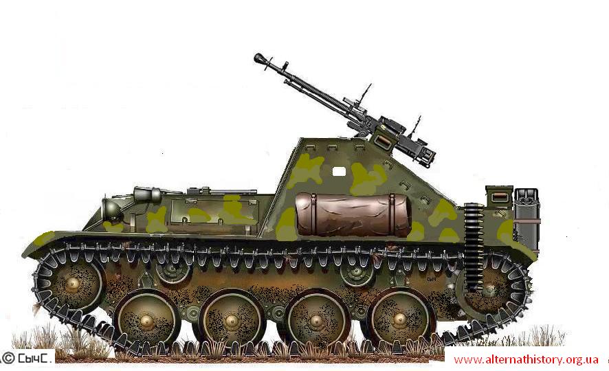 Альтернативная история ОСА-76 и боевые машин на ее базе.