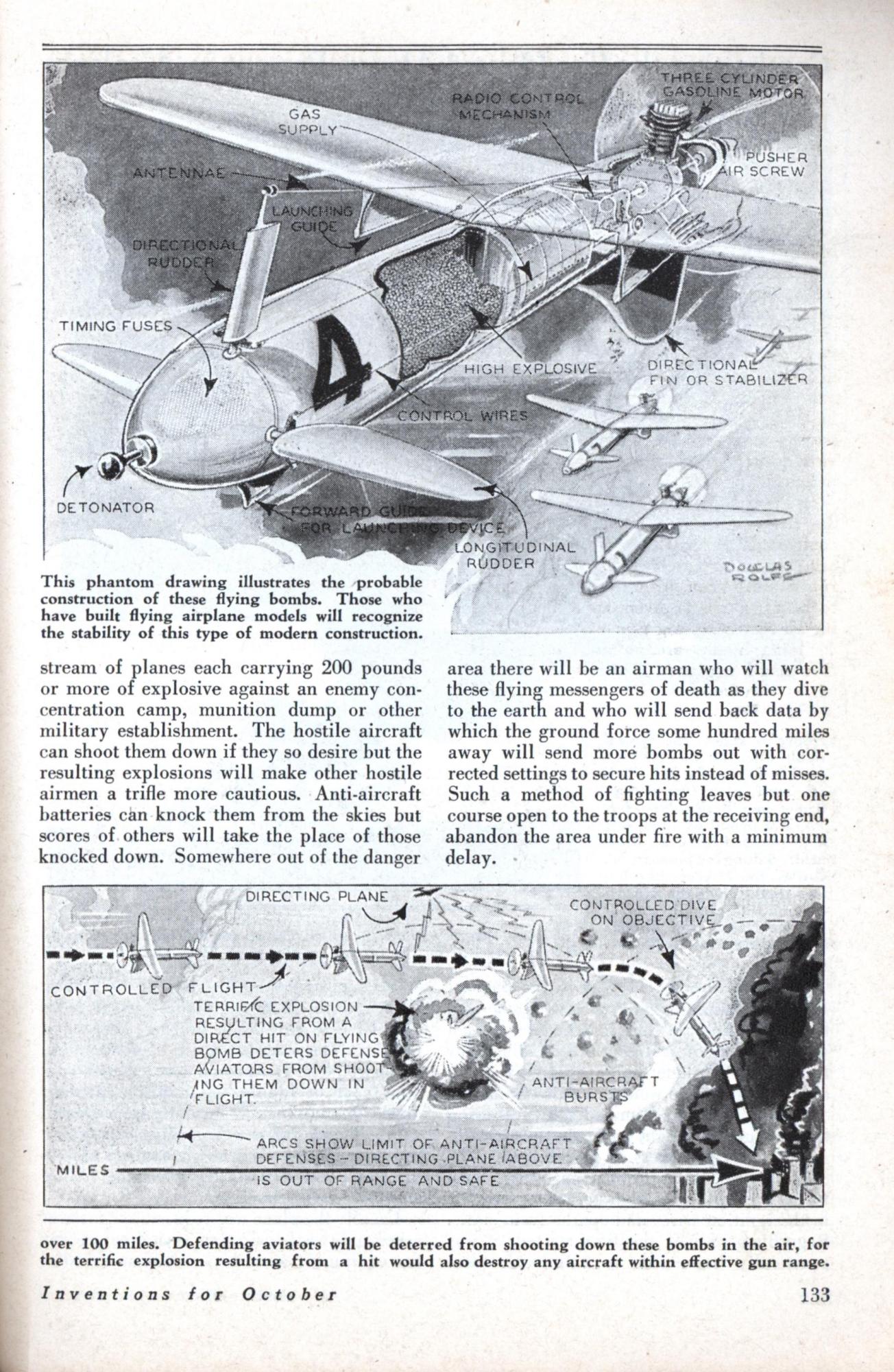 Фантазии на тему будущего военной техники из научно-популярных журналов 30-х годов. Часть 2.