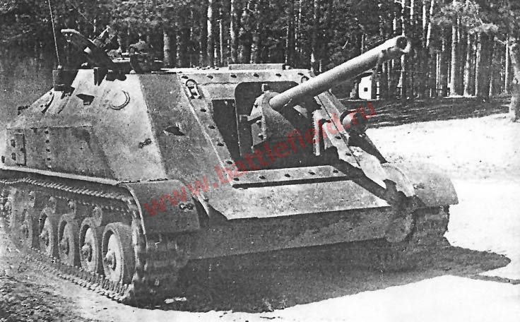 Опытные САУ СУ-76д и СУ-57б (ГАЗ-74). СССР.1943-44г.