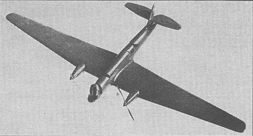 Бомбардировщик CК-1 (АНТ-30). Туполев. Проект. 1933г.