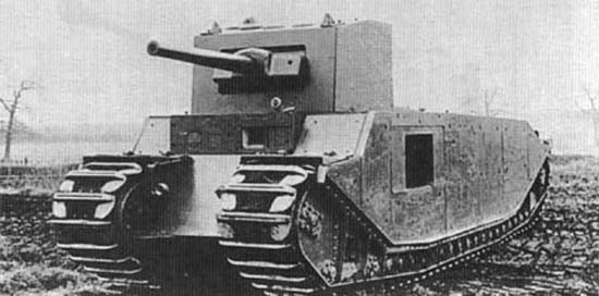 Британские монстры Второй Мировой. Тяжелые танки TOG 1 и TOG 2.