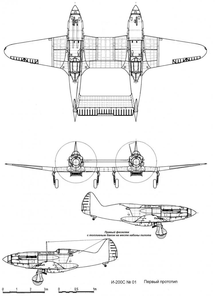 Альтернативный тяжелый истребитель И-200С МиГ-3С