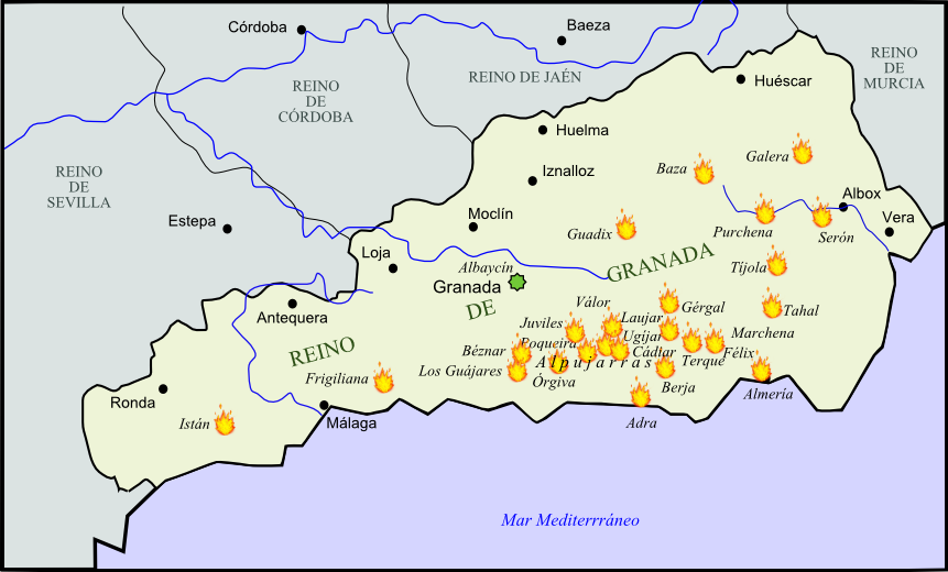 Альпухáрская война (исп. Rebelión de las Alpujarras) (1568—1571 годы)