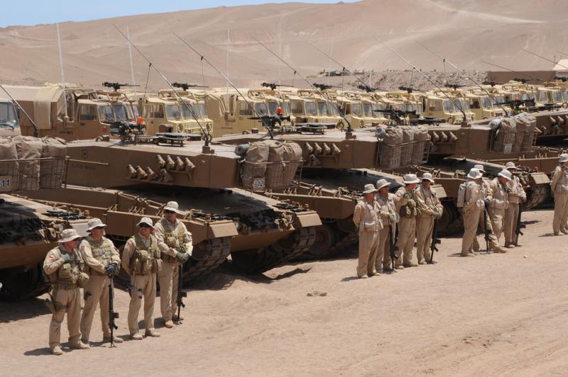 Танки Леопард-2 в армии Чили