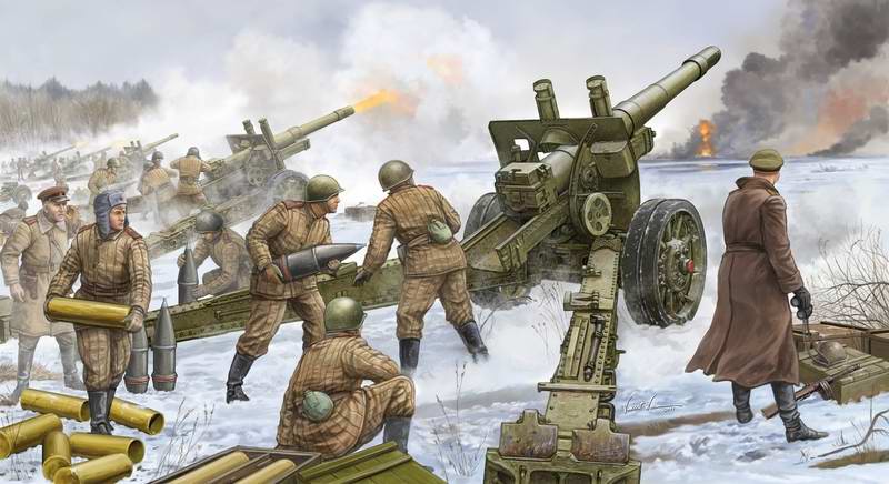 Артиллерия Российской армии в МВИ - часть 1-я