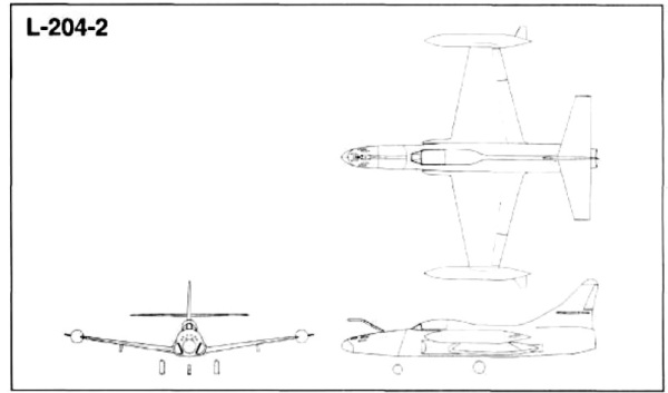 Проект истребителя-перехватчика Lockheed L-204. США