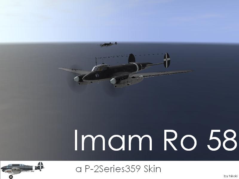 Тяжелый истребитель IMAM Ro.58. Италия