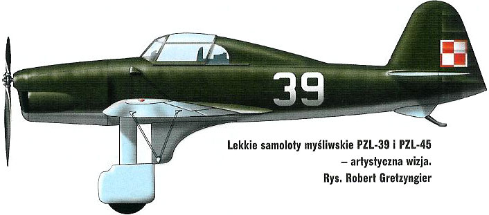 Истребитель PZL-39