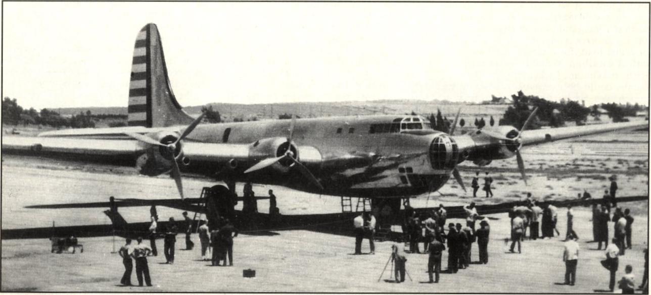 Douglas XB-19 незадолго до первого полета
