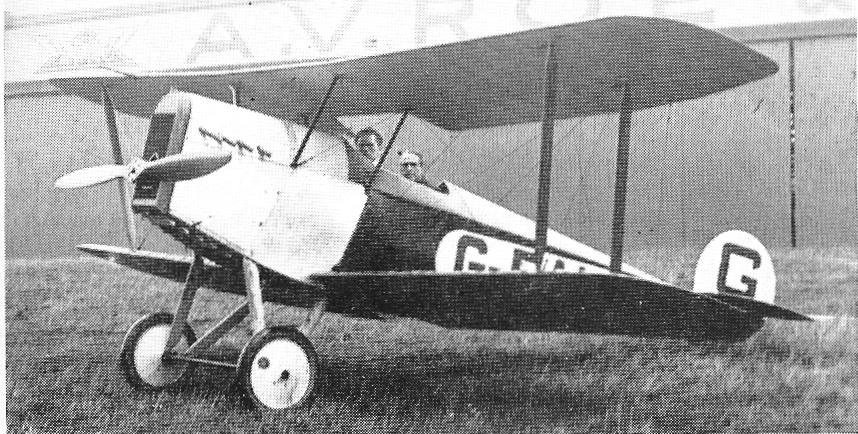 Семейство легких самолетов Avro 534 Baby. Великобритания