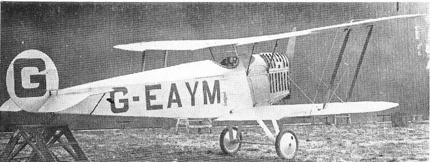 Семейство легких самолетов Avro 534 Baby. Великобритания